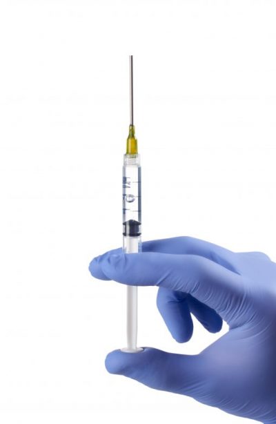 Venaseal-Syringe Bubble